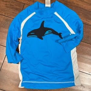 Gymboree long sleeve swim shirt rash guard
